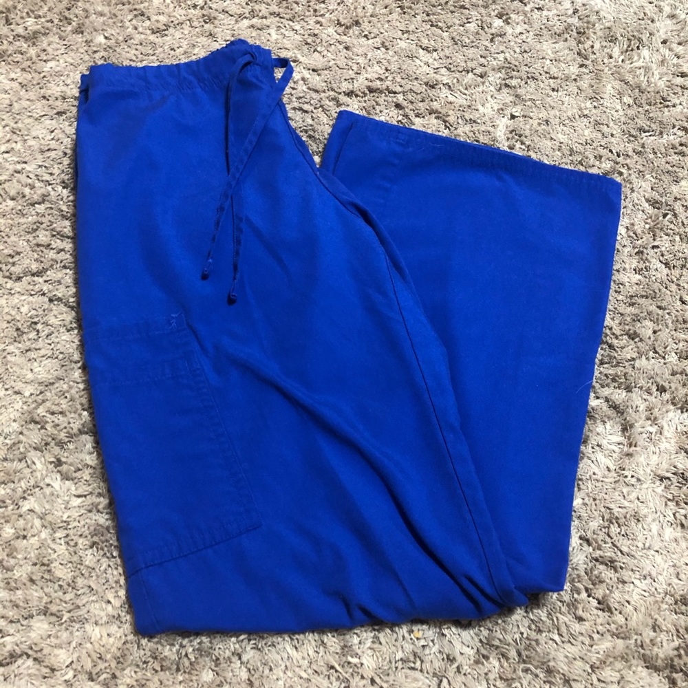 SB Scrubs - royal blue scrub pants